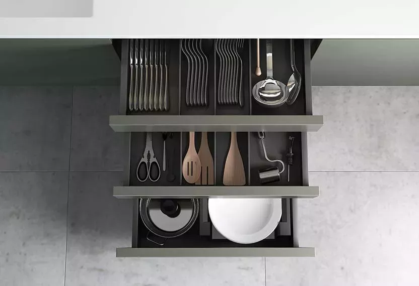 Кухонные шкафы: секреты организации пространства в вашей кухне